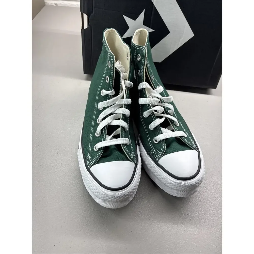 New Converse Kids Chuck Taylor All Star Size 4 Youth Forest Green |A09291F|